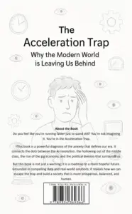 The Acceleration Trap - Back Cover